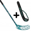 Oxdog FUSION LIGHT 32 TQ ROUND NB + Stickbag tyrkysová, Ľavá (ľavá ruka dole), 75cm (=85cm)