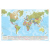 World Political Marco Polo Wall Map