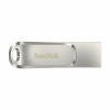 USB kľúč SanDisk Ultra Dual Drive Luxe 128 GB 3.2 Gen 1 (3.1 Gen 1) Nerezová oceľ