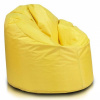 INTERMEDIC SK - Sedací vak Star 85x90 cm | ergonomický dizajn s podrúčkami, 300 l Farba: NC04 - Žltá slnko (Polyester)