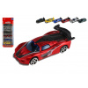 Teddies Auto závodné 6ks kov/plast 8cm na voľný chod v krabičke 10,5x27x4cm