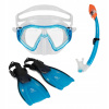 Detská SÚPRAVA na šnorchlovanie SNORKELING AQUASTIC MASKA ŠNORCHEL PLUTVY 27/32