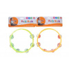 Tamburína 18 cm plast - kov