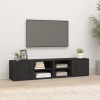 vidaXL TV skrinky 2 ks čierne 80x31,5x36 cm spracované drevo 819439