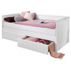 MID.YOU VÝSUVNÁ POSTEĽ, 90/200 cm biela - Online Only detský nábytok - 000423004701