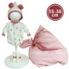 Llorens M635-78 oblečenie pre bábiku bábätko NEW BORN 35-36 cm