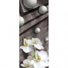 Dverová fototapeta - DV0560 - 3D orchidea 91cm x 211cm - Samolepiaca fólia