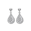 Strieborné náušnice Hot Diamonds Glimmer DE735