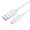 PremiumCord ku31cp1w USB 3.1 C/M - USB 2.0 A/M, Super fast charging 5A, 1m, bílý