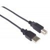Dátový kábel PremiumCord USB 2.0 3m prepojovací čierny (KU2AB3BK)