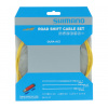 bowdeny+lanka Shimano SP41 polymer set žlutý