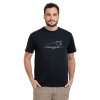 Bushman tričko Etah black XL