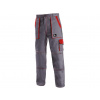 CXS LUXY JOSEF / Pánske nohavice do pása - šedá / červená 50