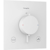 HANSGROHE Ecostat Comfort E termostat pod omietku pre 2 spotrebiče, so zabudovanou bezpečnostnou kombináciou podľa EN1717, matná biela, 33716700