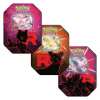 Pokémon TCG: Team Rocket Tin - v angličtine, rôzne druhy
