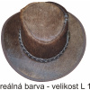 kožený klobouk Rustler velikost: L