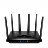 Cudy WR11000 bezdrátový router 2.5 Gigabit Ethernet Tři pásma (2,4 GHz / 5 GHz / 6 GHz) Černá