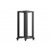 LANBERG OTVORENÝ RACK 27U 600X800 ČIERNY V2 OR01-6827-B