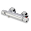NOVASERVIS Sprchová termostatická batéria Aquamat 120 mm, chróm, 2664/1,0