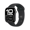 Apple Apple Watch Series 10 GPS 42mm Jet Black Alu Case, Midnight Black Sport Band M/L EU MWWF3