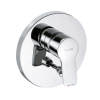 KLUDI Pure&Easy páková vaňová batéria pod omietku (pre 2 spotrebiče), chróm, 374190565
