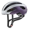 UVEX HELMET RISE CC SILVER - PLUM WING 52-56