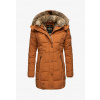 Marikoo LIEBLINGS JACKE Dámska zimná bunda s kapucňou, rusty cinnamon - XS