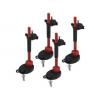 Tece TECEdrainpoint S - Montážne podpery pre sprchový žľab 64-165 mm, 4 ks 3690007