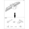 Wolfcraft Náhradný diel príslušenstvo 119906901 pre Wolfcraft Paralelne vodítko 6901000 pre frézu k Master cut stolom