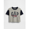 Baby oversize tričko Gap & Hot Wheels Americana Sivá 2YRS Sivá Sivá