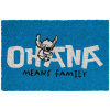 Rohožka Stitch - Ohana, modrá