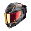 Prilba Scorpion EXO-1500 AIR SLEEK Black Orange Veľkosť: S (55-56 cm)