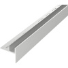 Mexen Line-B lišta na sklo 180 cm pravá, brúsená oceľ, 181004180R