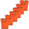 Sondico 6 Pack Mesh Hi Viz Training Bibs Orange Mens