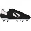 Sondico Strike FG Childrens Football Boots Black/White C8 (26)