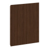 Mexen Rivel ryhovaný predný panel pre skrinku do kúpeľne 45 x 43,5 cm, orech - 91A21-0450-470-1-86