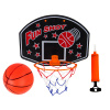 LEAN TOYS Basketbalová sada - čierna