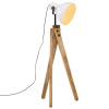 Podlahová lampa 25 W biela 45x45x120 cm E27-ForU-371917