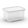 KIS Plastový úložný box - T Box XXS, Transparentní, 5 L