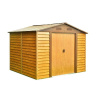 Plechový záhradný domček Maxtore Wood 98, š. 278 × d. 238 × v. 215 cm