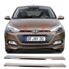 Nerez lišty prednej masky Hyundai i20 2014-18 2 ks