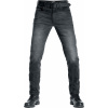 PANDO MOTO nohavice jeans ROBBY COR 01 Long washed black - 38