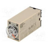 Časové relé 0,1min÷10h DPDT 250VAC/5A 24VDC patice -10÷50°C