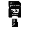 TRANSCEND MicroSD karta 2GB + adaptér TS2GUSD