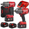 Rázový uťahovák - Impact Key 18V 3/4 2034nm 1/2 1898nm Milwaukee (Makita DTW190Z Magic Key + 3,0 AH/MAKPAC/LOCE)