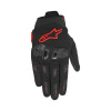 Rukavice SP X 5 AIR, ALPINESTARS (čierna/červená fluo, veľ. 2XL)