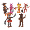 OBRÁZKY FNAF Päť nocí na Freddys LED 14CM 6PCS