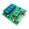 KUONGSHUN ELECTRONICS Modul sériového relé 7-24V Modbus RTU 4 kanálový RS232