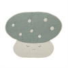 OYOY Prešívaná hracia deka Mushroom Green 120 x 98 cm