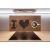Panel do kuchyne I love coffee 100x50 cm